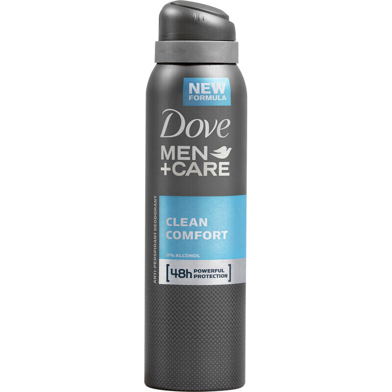 Dove Men +Care Clean Comfort Body Spray 150ml - Shams Shopping Centre Dove  