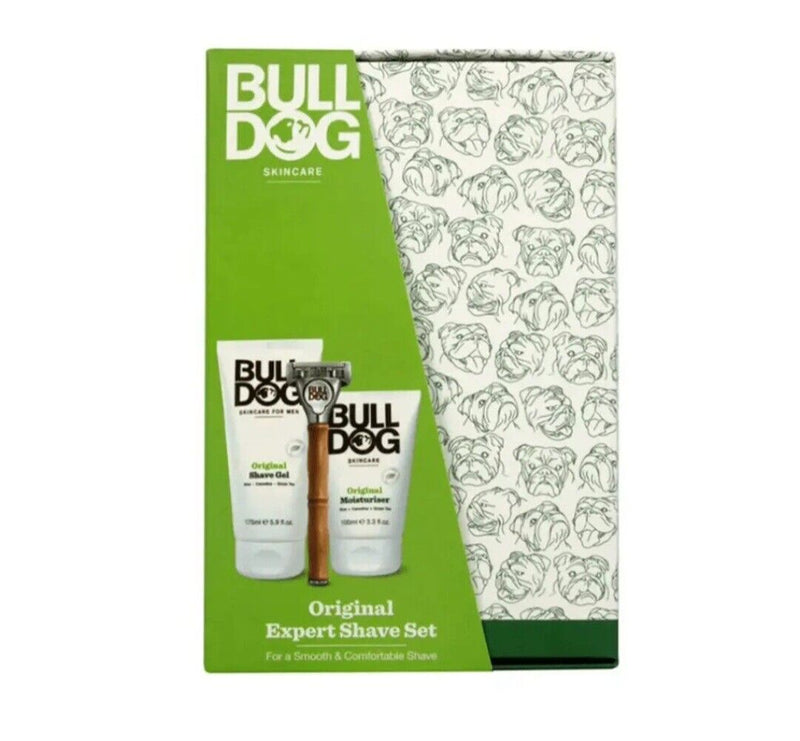 Bull Dog Original Expert Shave Trio Kit
