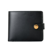 Versace Men Black Wallet Gold Button (Y) - Shams Shopping Centre Versace  