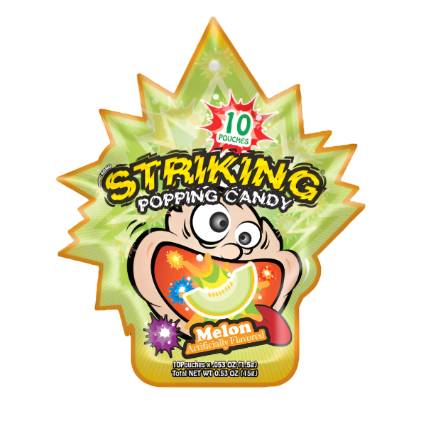 Striking Popping Candy Melon 15g