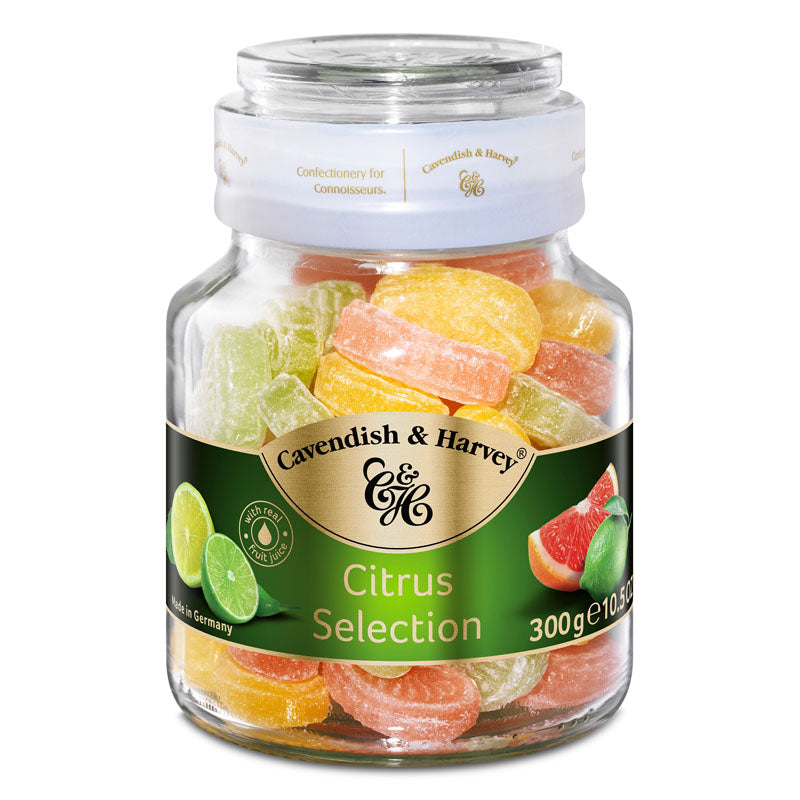 Cavendish & Harvey Citrus Selection Jar 300g - Shams Shopping Centre Cavendish & Harvey  