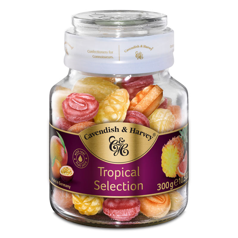 Cavendish & Harvey Tropical Selection Jar 300g