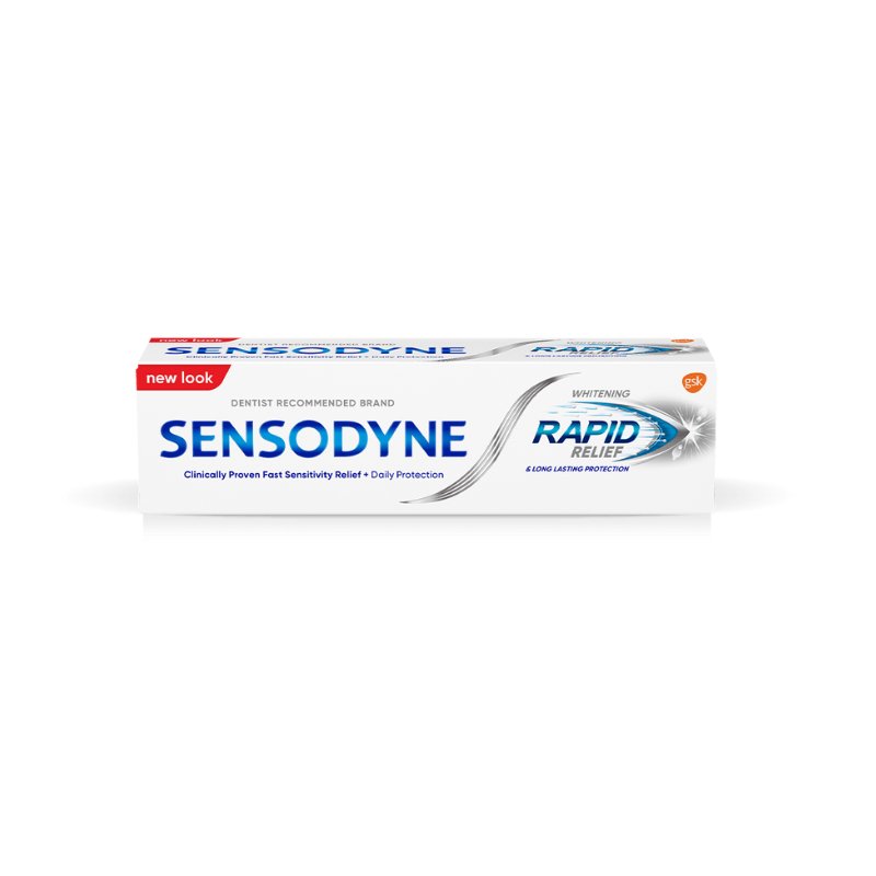Sensodyne Rapid Relief Whitening Toothpaste 75ml - Shams Shopping Centre Sensodyne  