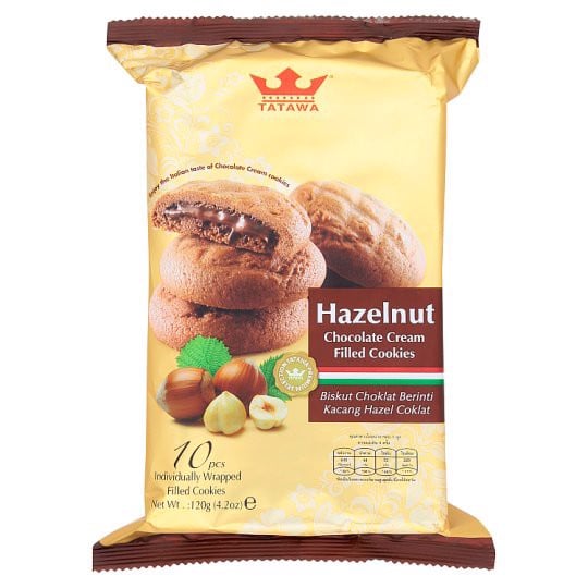 Tatawa Hazelnut Chocolate Cookies 120g - Shams Shopping Centre Tatawa  