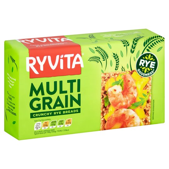 Ryvita Multi Grain Crunchy Rye Breads 250g