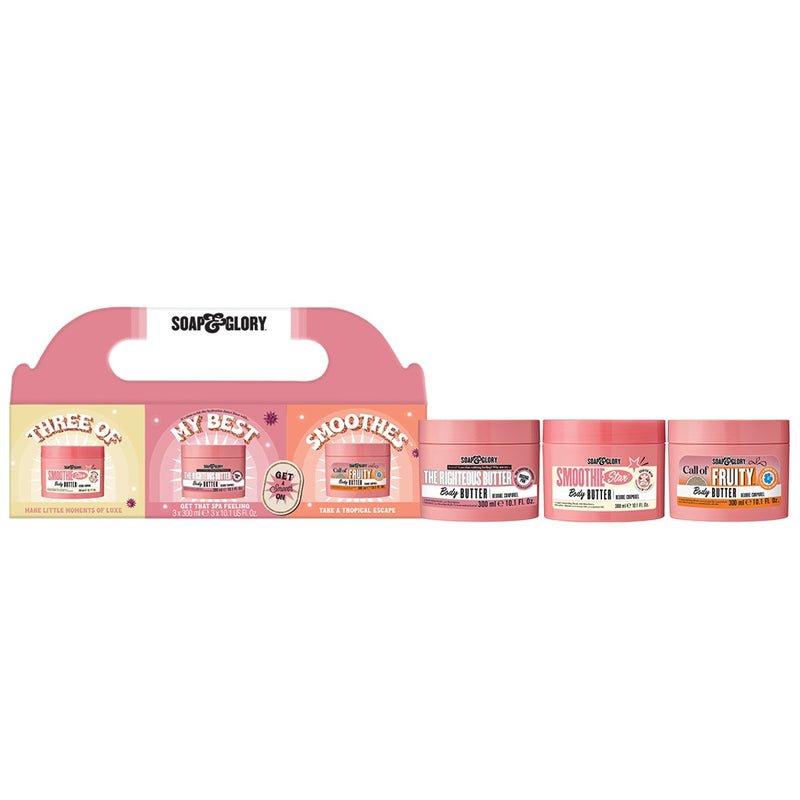 S&G Three Of My Best Smoothes Gift Set - Shams Shopping Centre Soap & Glory  