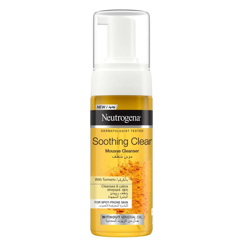 Neutrogena Soothing Clear Mousse Cleanser 150ml - Shams Shopping Centre Neutrogena  