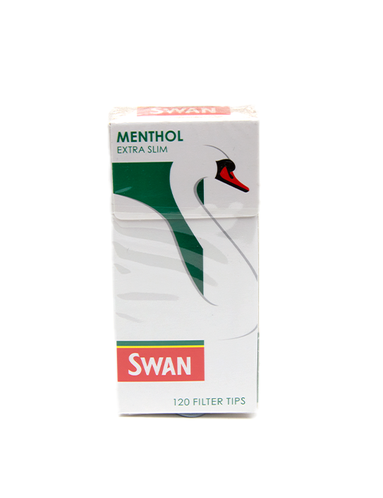Swan Menthol Extra Slim 120 Filter Tips