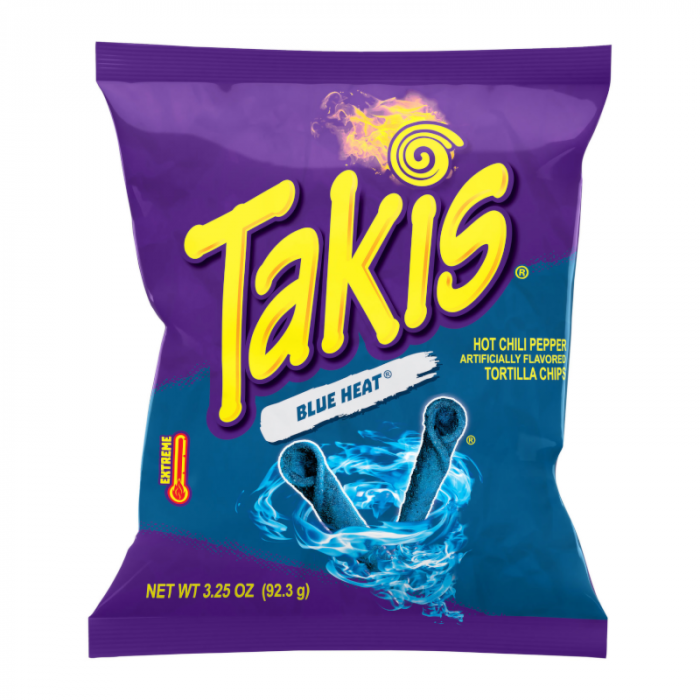 Takis Blue Heat Chips 92.3g