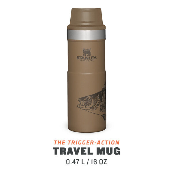 Stanley Classic Peter Perch Trigger-Action Travel Mug | Perch | 0.47L - Shams Shopping Centre Stanley  
