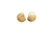 AMNA Textured D-Shape Posts Jewelry ASJ-E21