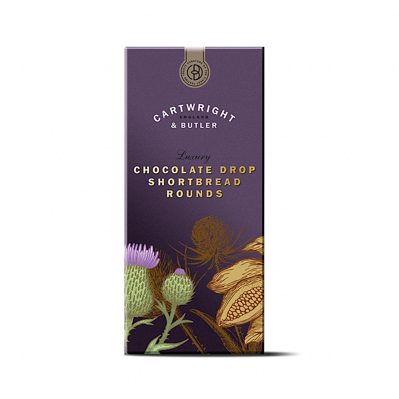 Cartwright & Butler Chocolate Drop Shortbread Rounds 200g - Shams Shopping Centre Cartwright & Butler  