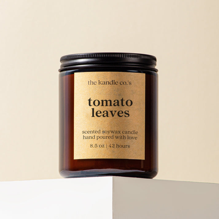 The Kandle Co. Tomato Leaves Candle 8.5Oz - Shams Shopping Centre The Kendle Co  