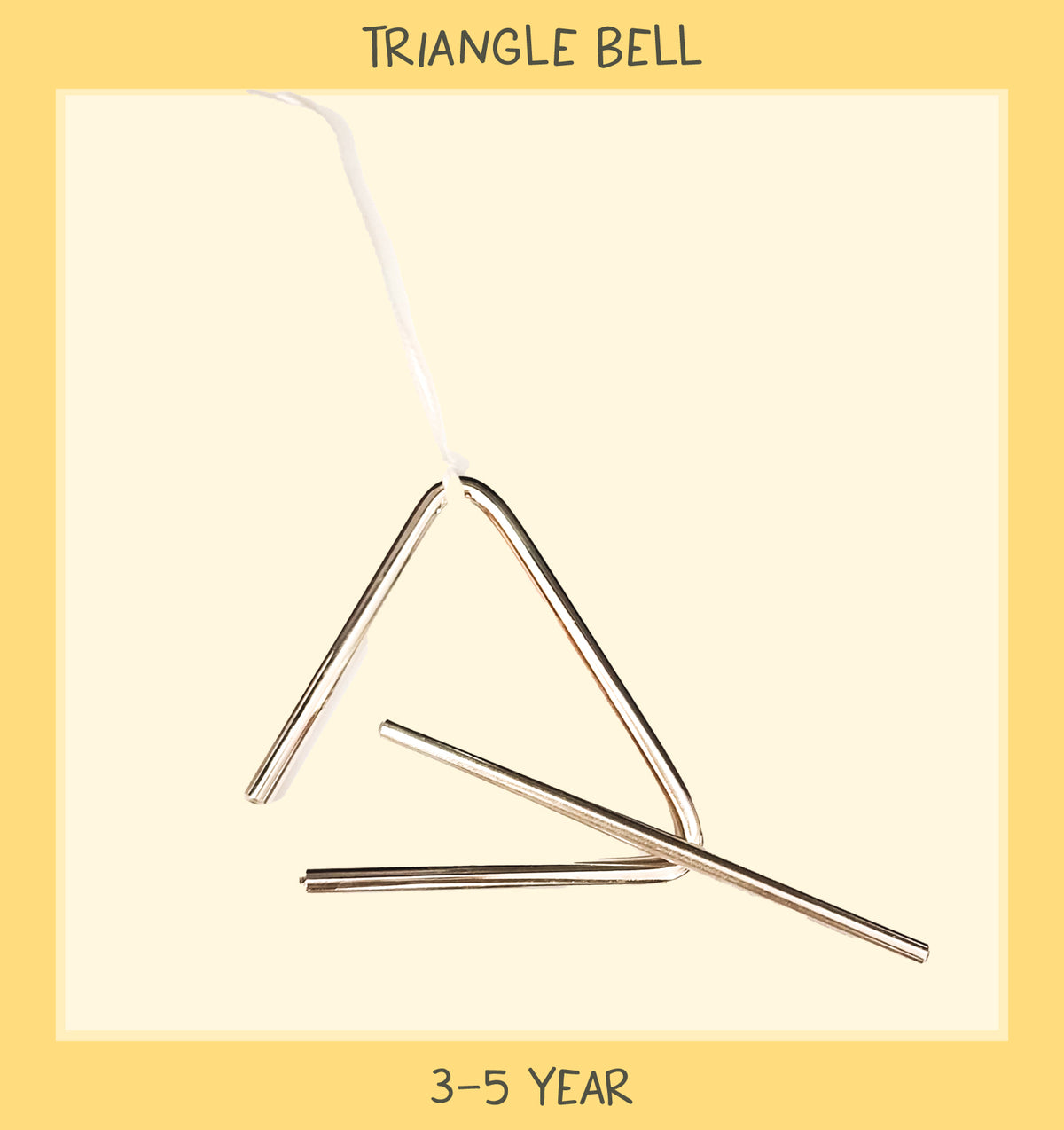 Tiny Tumble Triangle Bell