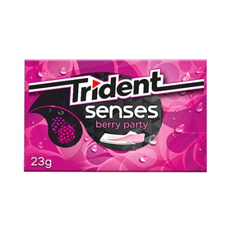 Trident Senses Sugar Free Berry Party 12p