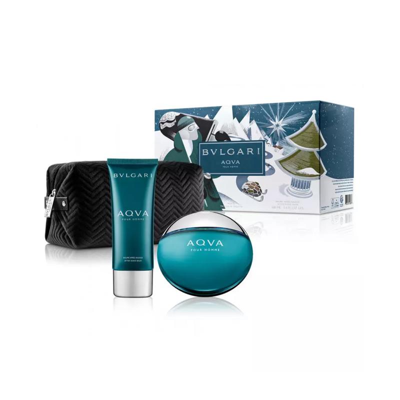 Bvlgari Aqva Pour Homme Coffret Gift Set - Shams Shopping Centre Bvlgari  