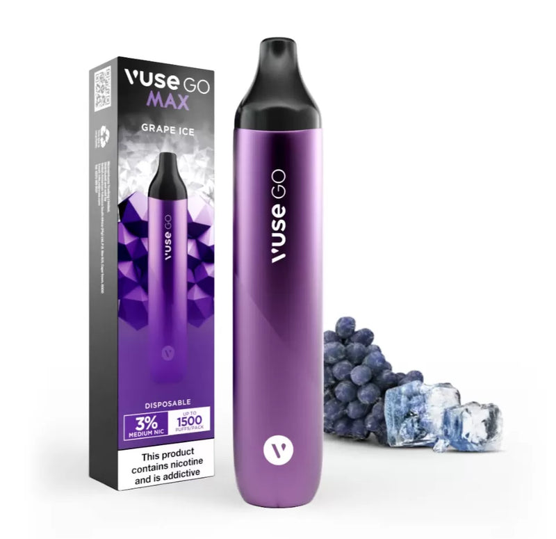 VUSE Go Max Grape Ice Disposable 1500Puff