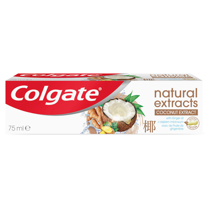 Colgate Natural Extracts Coconut & Ginger Toothpaste 75ml