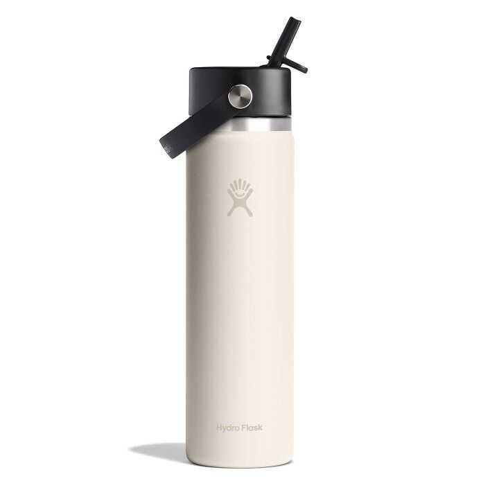 Hydro Flask 24oz Wide Flex Straw Lid Cap-Ivory