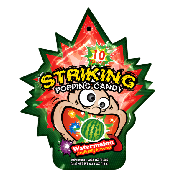 Striking Popping Candy Watermelon 15g