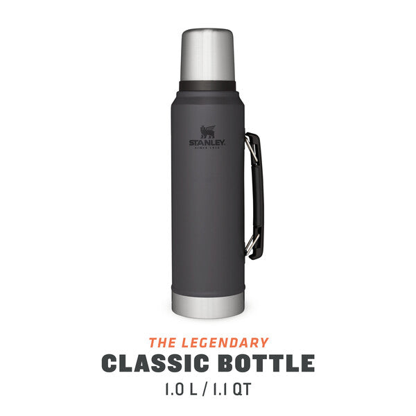 Stanley Classic Legendary Bottle | 1.0L | Charcoal