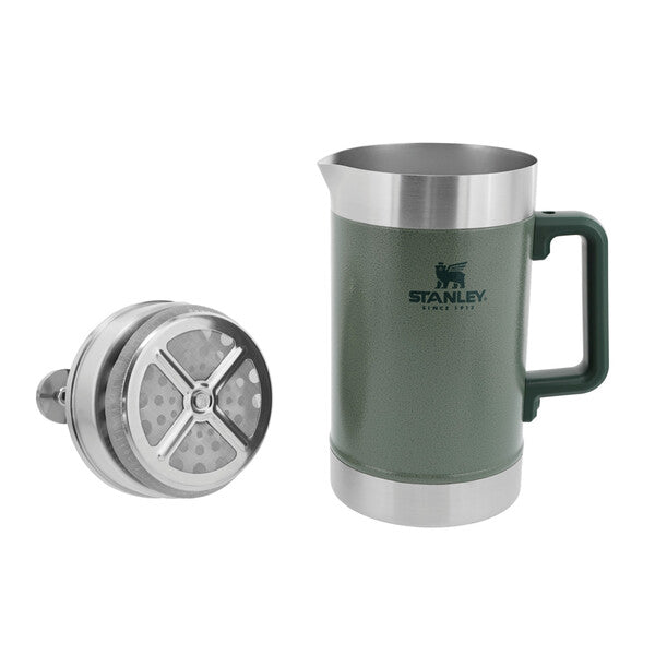Stanley Stay Hot French Press 48oz 10-02888-048 Hammertone Green - Shams Shopping Centre Stanley  
