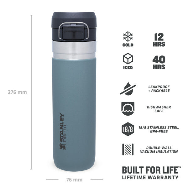 Stanley Go Quick Flip Water Bottle | 0.70L | Abyss - Shams Shopping Centre Stanley  