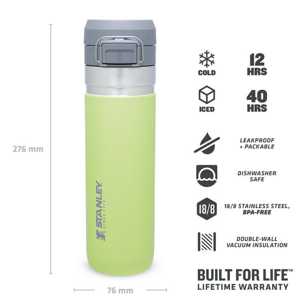 Stanley Go Quick Flip Water Bottle | 0.70L | Citron - Shams Shopping Centre Stanley  