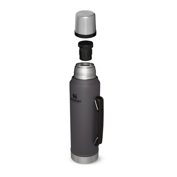 Stanley Classic Legendary Bottle | 1.0L | Charcoal - Shams Shopping Centre Stanley  
