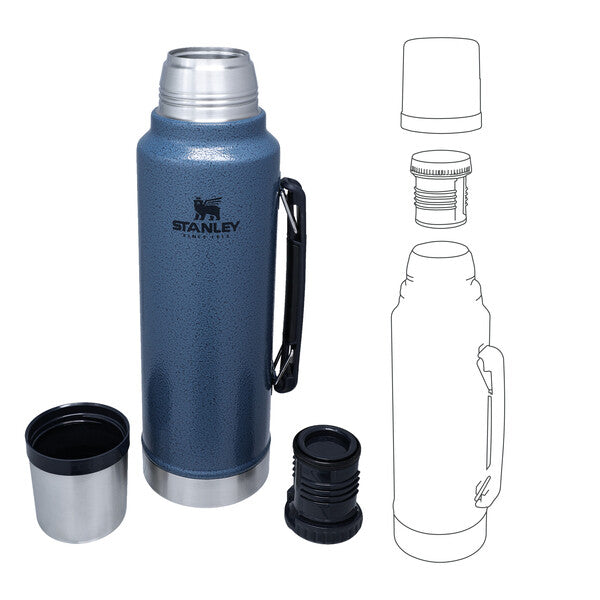Stanley Classic Legendary Bottle | 1.0L | Hammertone Lake - Shams Shopping Centre Stanley  