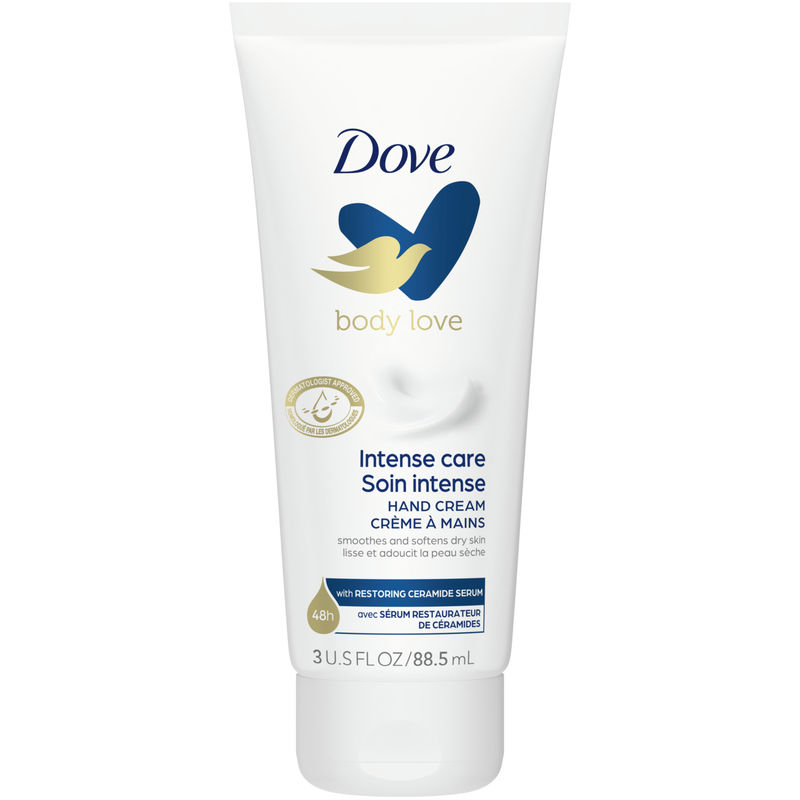 Dove Body Love Intense Care Hand Cream 88.5ml - Shams Shopping Centre Dove  