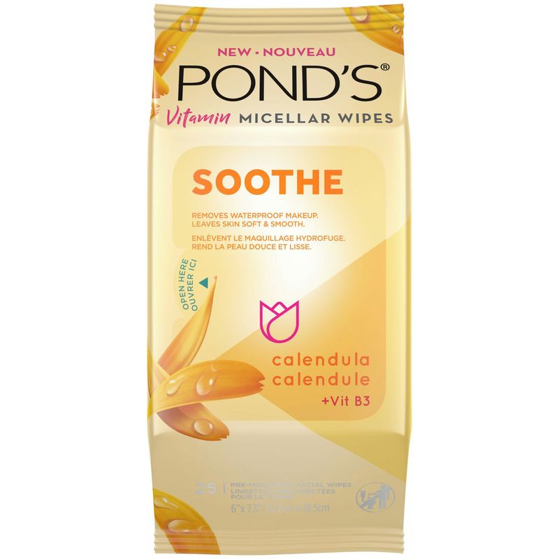 Pond's Soothe Calendule Face Wipes 25pcs - Shams Shopping Centre Pond'S  
