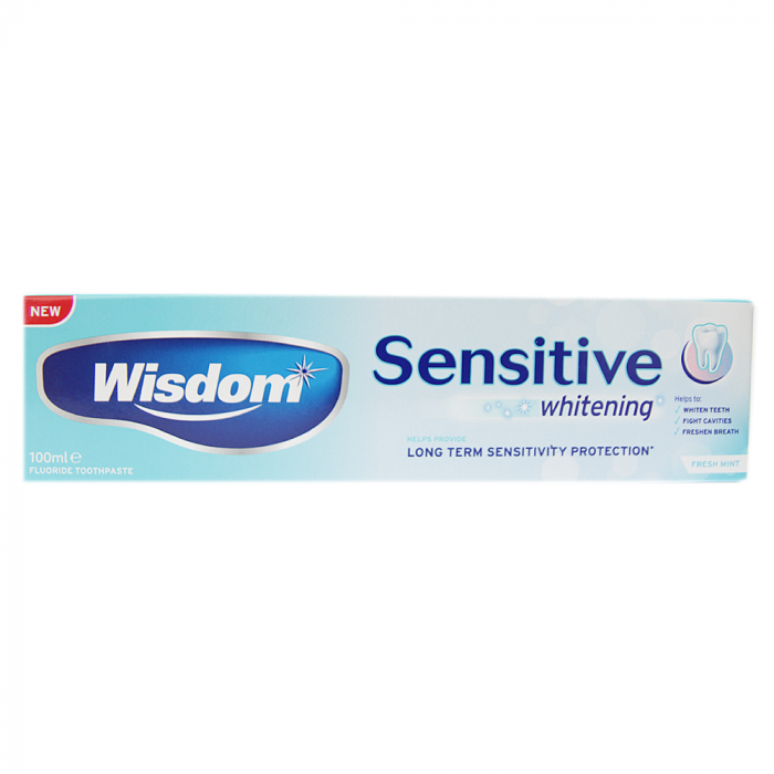 Wisdom Sensitive Whitening Toothpaste 100ml