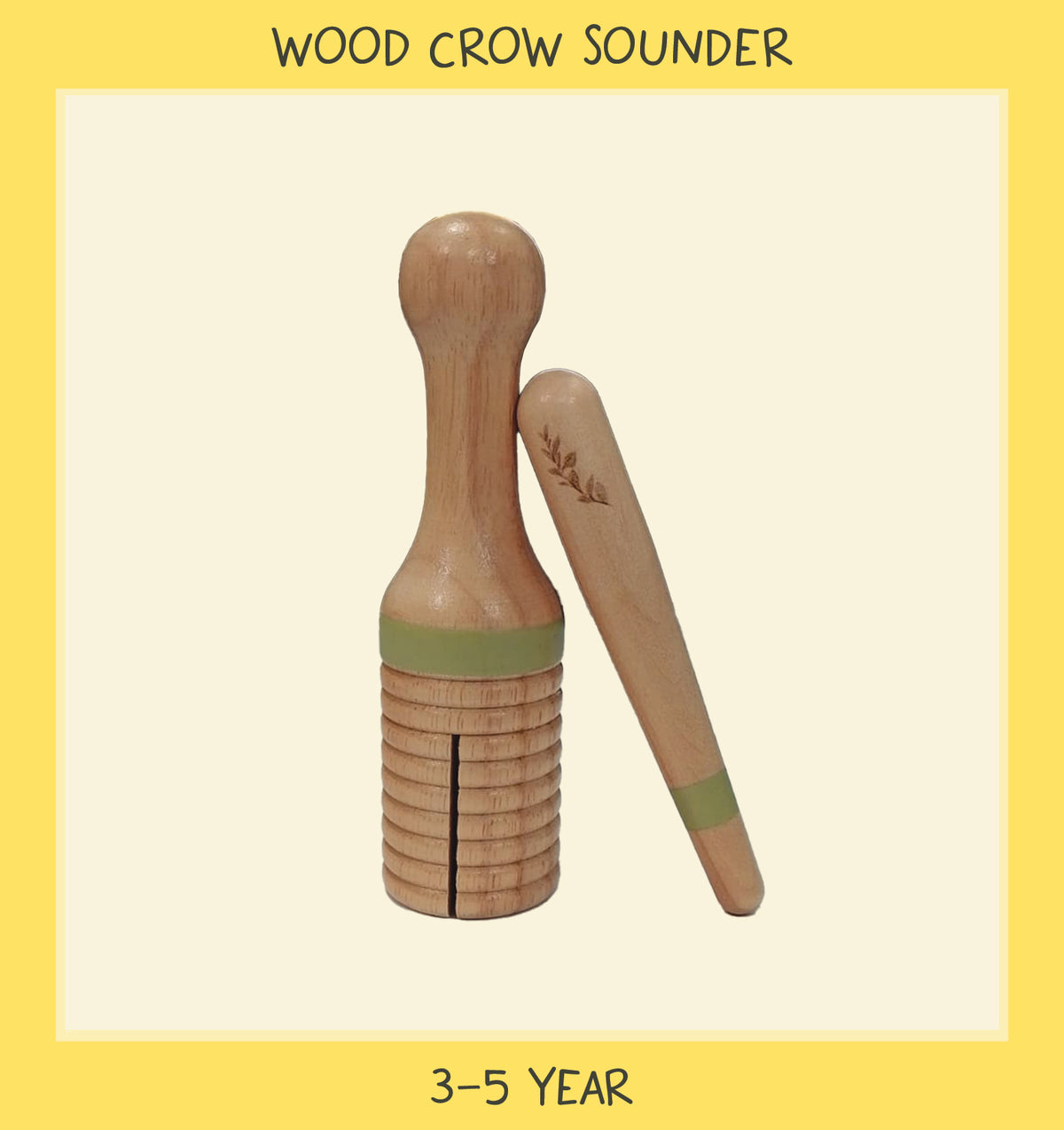 Tiny Tumble Wood Crow Sounder