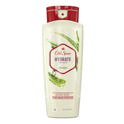 Old Spice Hydrate Aloe Body Wash 473ml (16Oz) - Shams Shopping Centre Old Spice  