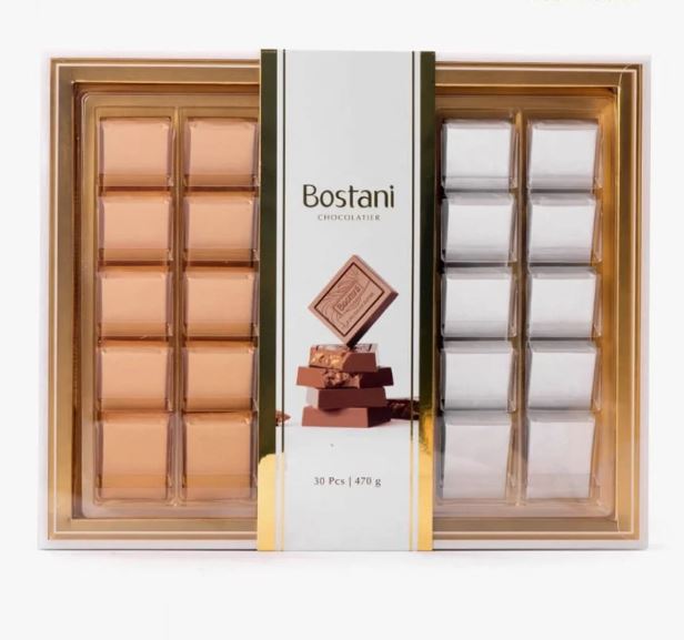 Bostani 30 Pcs Gift Box with 3 Flavors 470g