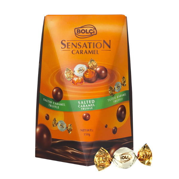 Bolci Sensation Caramel Box 150g - Shams Shopping Centre Bolci  