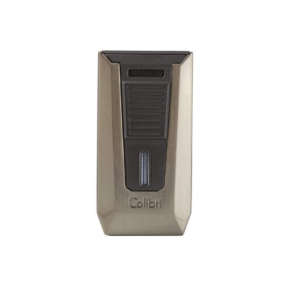 Colibri Slide Double Jet Lighter-Gunmetal LI850T12 - Shams Shopping Centre Colibri  