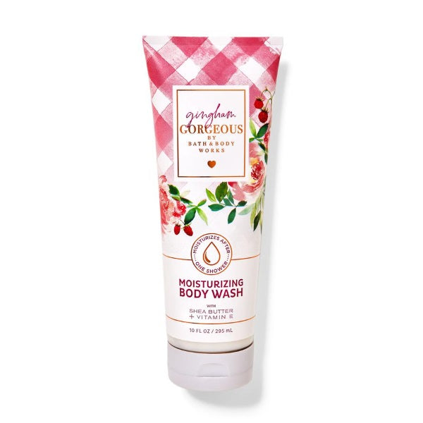 BBW Gingham Gorgeous Moisturising Body Wash 295ml - Shams Shopping Centre Bath & Body Works  