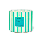 BBW Mahogany Vanilla 3 Wick Candle 411g - Shams Shopping Centre Bath & Body Works  