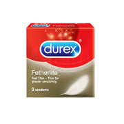 Durex Featherlite Condoms 3pcs - Shams Shopping Centre Durex  