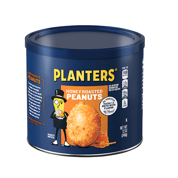 Planters Honey Roasted Peanuts 12OZ (340g) - Shams Shopping Centre Planters  