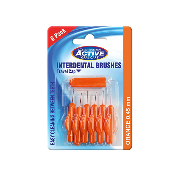 Beauty Formulas Interdental Brushes Orange 0.45mm