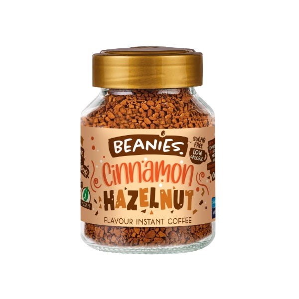 Beanies Cinnamon Hazelnut Instant Coffee 50g - Shams Shopping Centre Beanies  