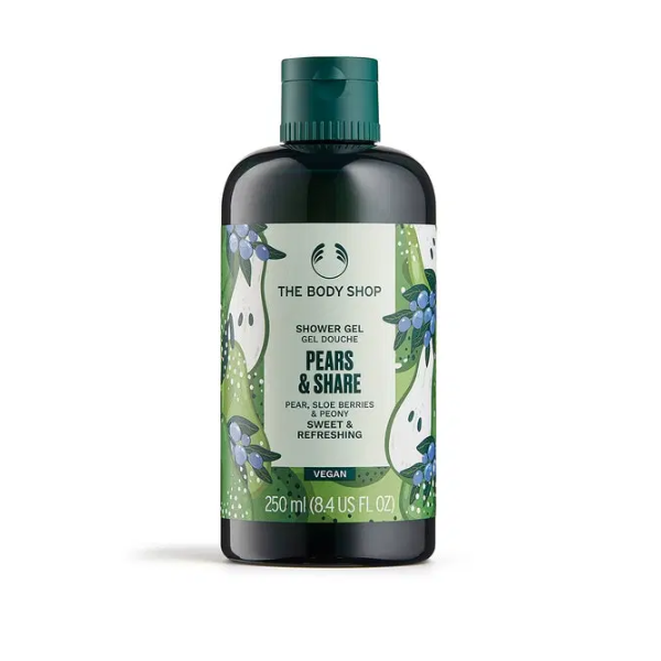 The Body Shop Pears & Share Shower Gel 250ml - Shams Shopping Centre Body Shop  