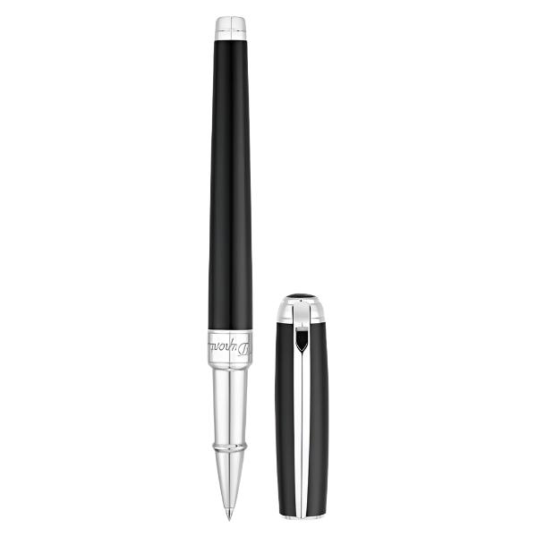 St Dupont Wi Line D RB Medium Black/ Pall (412100M) - Shams Shopping Centre ST Dupont  
