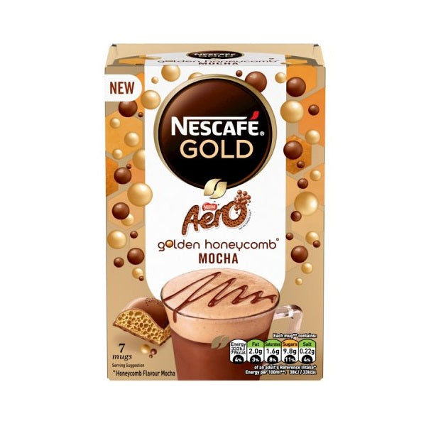 Nescafe Aero Golden Honeycomb Mocha 133g - Shams Shopping Centre Nestle  