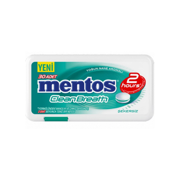 Mentos Clean Breath Intense Mint 21g