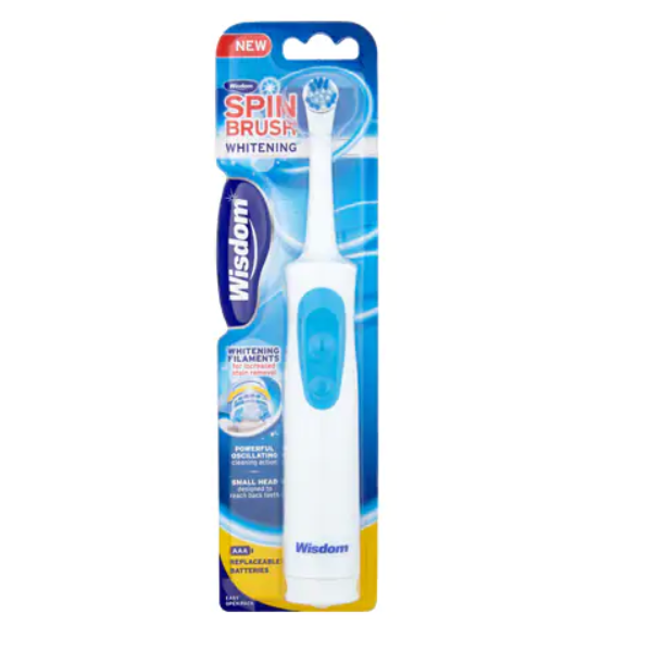 Wisdom Whitening Spin Electric Toothbrush - Shams Shopping Centre Wisdom  
