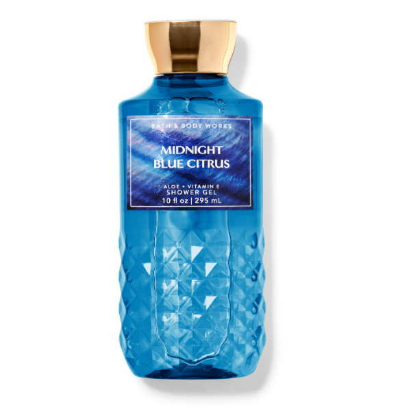 BBW Midnight Blue Citrus Gel 295ml - Shams Shopping Centre Bath & Body Works  